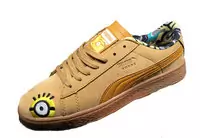 nouvelle basses puma suede heart et minions suede yellow